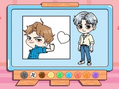 Žaidimas Coloring Book: Soda Pop Jinu