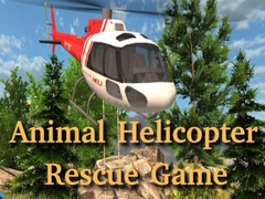 Žaidimas Animal Helicopter Rescue Game