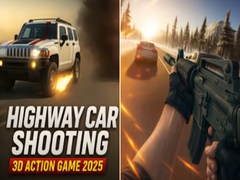 Žaidimas Highway Car Shooting 3D Action Game 2025