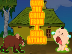 Žaidimas Save the Child from a Bear Attack