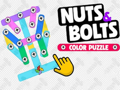 Žaidimas Nuts and Bolts Color Puzzle
