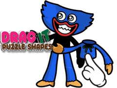 Žaidimas Drag it Puzzle Shapes