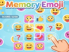 Žaidimas Memory Emoji