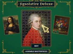 Žaidimas Jigsolitaire Deluxe