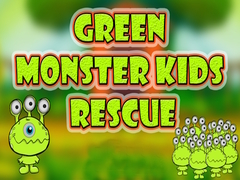 Žaidimas Green Monster Kids Rescue