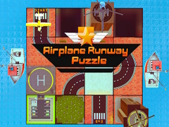 Žaidimas Airplane Runway Puzzle