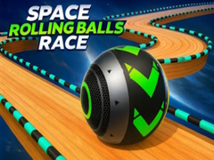 Žaidimas Space Rolling Balls Race