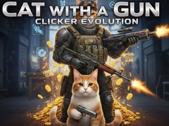 Žaidimas Cat with a Gun Clicker Evolution