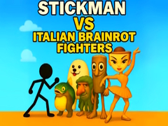 Žaidimas Stickman VS Italian Brainrot Fighters
