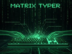 Žaidimas Matrix Typer Game