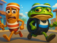 Žaidimas Brainrot Marathon: Italian Animal Race