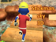 Žaidimas Stickman sky 3D