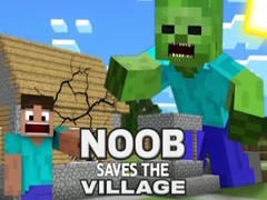 Žaidimas Noob Saves the Village