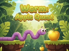 Žaidimas Worm:  Apple Quest