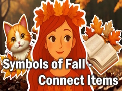 Žaidimas Symbols of Fall - Connect Items
