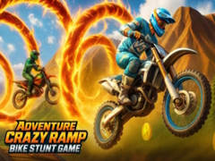 Žaidimas Adventure Crazy Ramp Bike Stunt Game