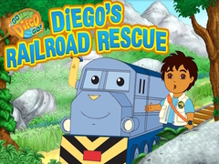 Žaidimas Go Diego Go! Diego's Railroad Rescue