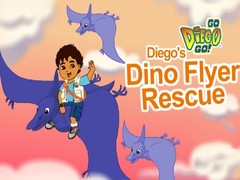 Žaidimas Go Diego Go!Diego's Dino Flyer Rescue