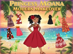 Žaidimas Princess Moana Modern Makeover