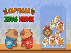Žaidimas Capybara Xmas Merge