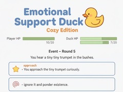Žaidimas Emotional Support Duck