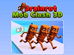 Žaidimas Brainrot Mob Clash 3D