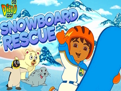 Žaidimas Go Diego Go! Snowboard Rescue 