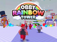 Žaidimas Obby Rainbow Tower