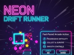 Žaidimas Neon Drift Runner