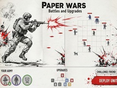 Žaidimas Paper Wars Battles and Upgrades