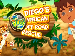 Žaidimas Go Diego Go! Diego's African Off Road Rescue