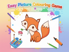 Žaidimas Easy Picture Colouring Game