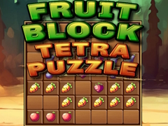 Žaidimas Fruit Block Tetra Puzzle