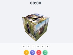 Žaidimas Football Cube Puzzle