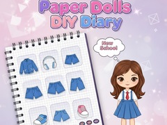 Žaidimas Paper Dolls DIY Diary