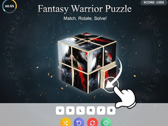 Žaidimas Fantasy Warrior Puzzle