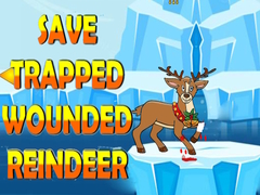 Žaidimas Save Trapped Wounded Reindeer