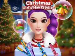 Žaidimas Christmas Girl's Hair Stylist