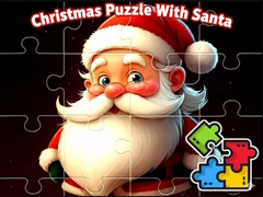Žaidimas Christmas Puzzle With Santa