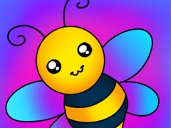 Žaidimas Bee Coloring