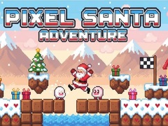 Žaidimas Pixel Santa Adventure