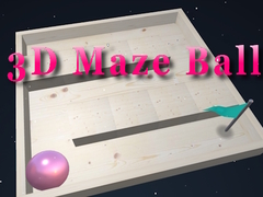 Žaidimas 3D Maze Ball