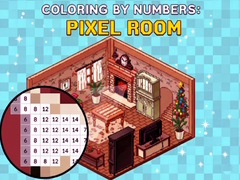 Žaidimas Coloring by Numbers. Pixel Room