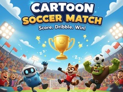 Žaidimas Cartoon Soccer Match