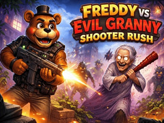 Žaidimas Freddy vs Evil Granny Shooter Rush
