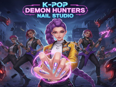 Žaidimas K-Pop Demon Hunters Nail Studio