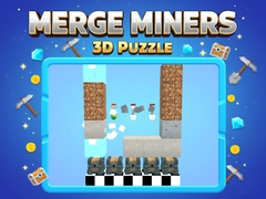 Žaidimas Merge Miners 3D Puzzle