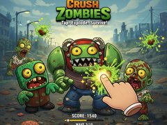 Žaidimas Crush Zombies