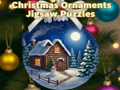 Žaidimas Christmas Ornaments Jigsaw Puzzles