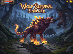 Žaidimas Wolf Survival Simulator